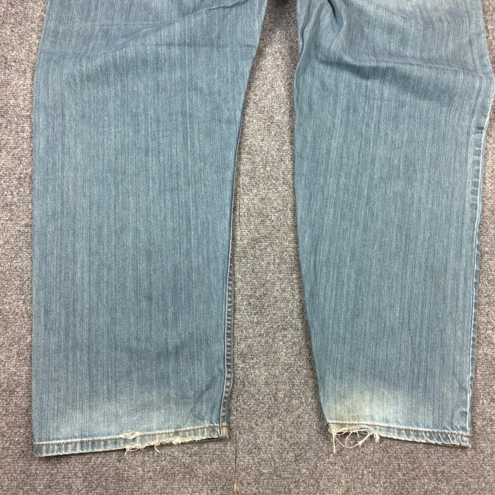 Levis 559 Relaxed Straight Jeans Mens Size 50x32 Blue Denim Medium Wash Cotton
